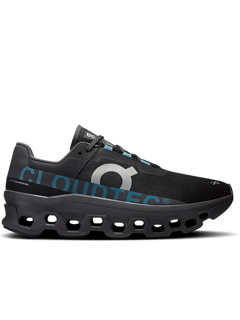 Cloud On Mens Cloudmonster Black/Niagara Running Shoes